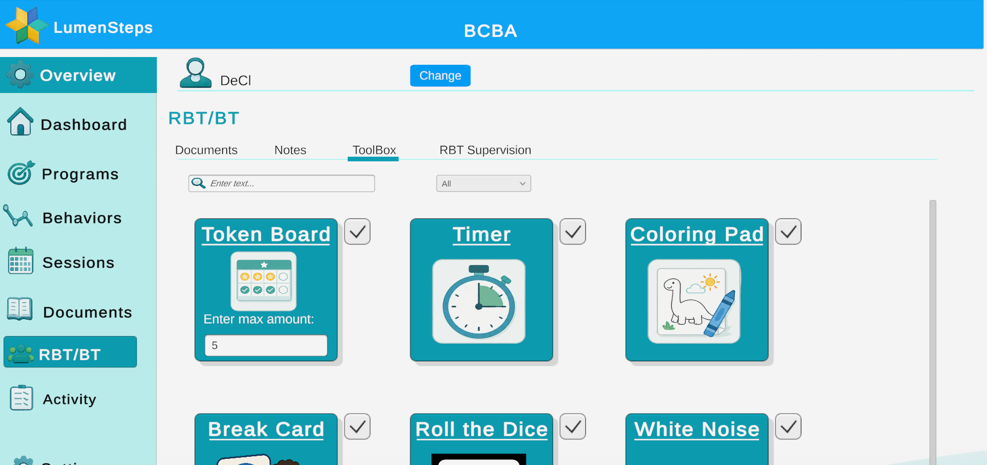 RBT Toolbox